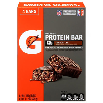 Gatorade Protein Bar Chocolate Chip - 11.2 oz - Image 2