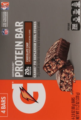 Gatorade Protein Bar Chocolate Chip - 11.2 oz - Image 5