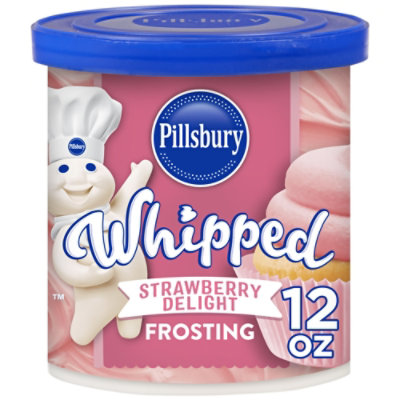 Pillsbury 12 Ounce Whipped Strawberry Frosting - 12 oz - Image 1
