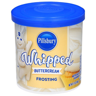 Pillsbury 12 Ounce Whipped Buttercream Frosting - 12 oz - Image 1