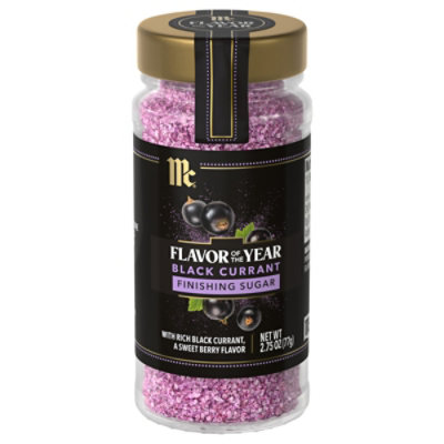 Mccormick Black Currant Finishing Sugar, 2.75 Oz - 2.75 oz - Image 1