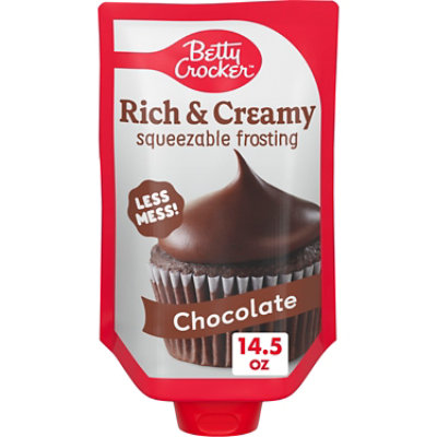 Betty Crocker Rich & Creamy Chocolate Frosting Pouch - 14.5 oz - Image 2