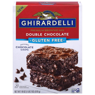 Ghirardelli Gluten Free Double Chocolate Brownie - 18 oz - Image 2