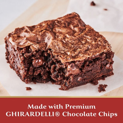 Ghirardelli Gluten Free Double Chocolate Brownie - 18 oz - Image 7