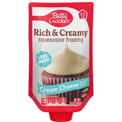 Betty Crocker Rich & Creamy Cream Cheese Squeezable Frosting Pouch - 14.5 oz - Image 3