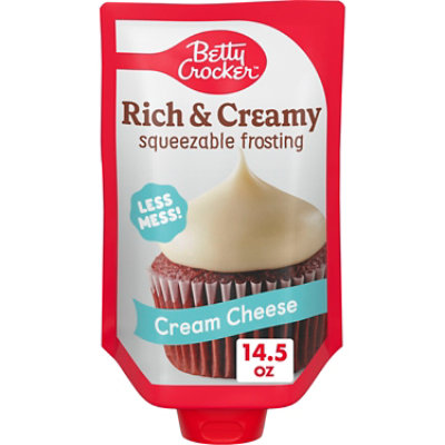 Betty Crocker Rich & Creamy Cream Cheese Squeezable Frosting Pouch - 14.5 oz - Image 2