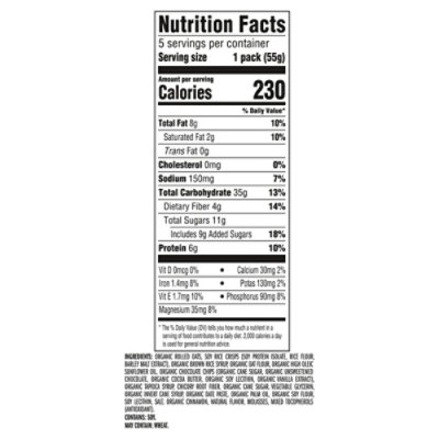 Clif Energy Bites Chocolate Chip Bar 1.94 Oz - EA - Image 4