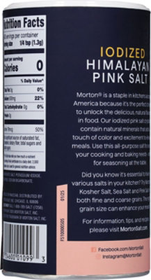 Morton Iodized Himalayan Pink Salt - 22oz - 22 oz - Image 7
