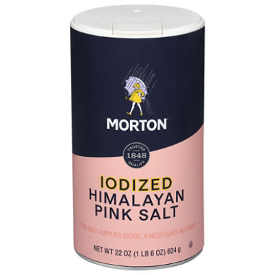 Morton Iodized Himalayan Pink Salt - 22oz - 22 oz - Image 2