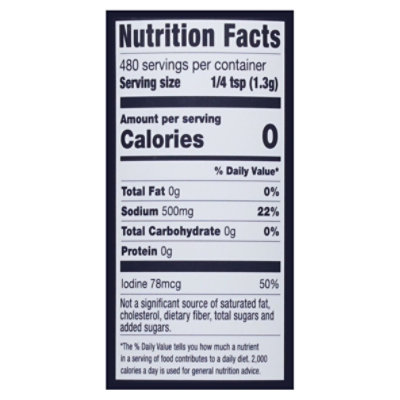 Morton Iodized Himalayan Pink Salt - 22oz - 22 oz - Image 4