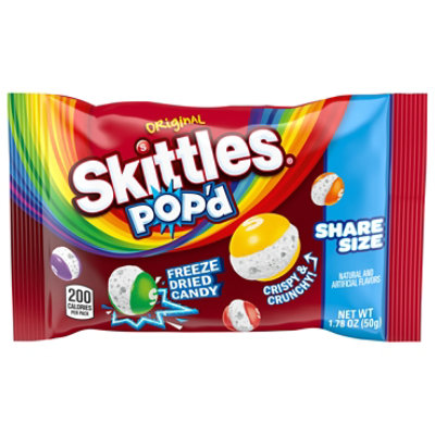 Skittles Pop'd Original Share Size 1.78 Ounces Each - 1.78 oz - Image 1
