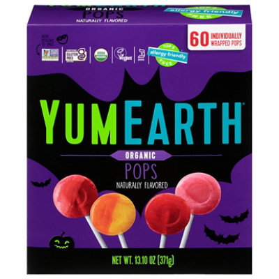 Yumearth Lollipops Halloween 4 Flavors 13.1oz - 13.1 oz - Image 2