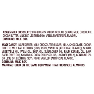 Hershey's Kisses & Hugs Assortment Family Pack Stand Up Bag - 13.9 oz - Image 4