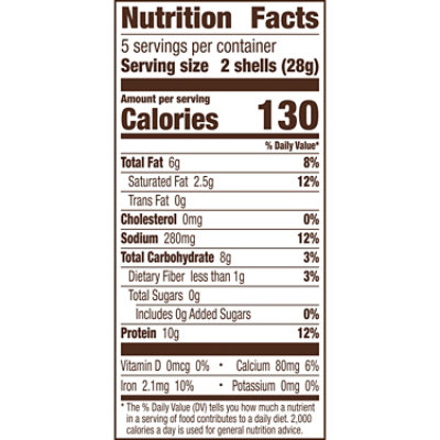 Old El Paso Protein Advantage Taco Shells 10 Count - 4.94 oz - Image 4