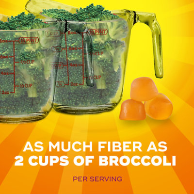 Metamucil Fiber Gummies For Adults No Sugar Added Orange Flavor 5g Plant Based Prebiotic Fiber Sup - 105 ct - Image 3