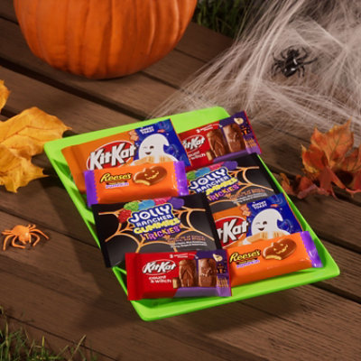 Reese’S Kit Kat And Jolly Rancher Assorted Halloween Candy Bulk Box 18 Count - 27.9 Oz - Image 4