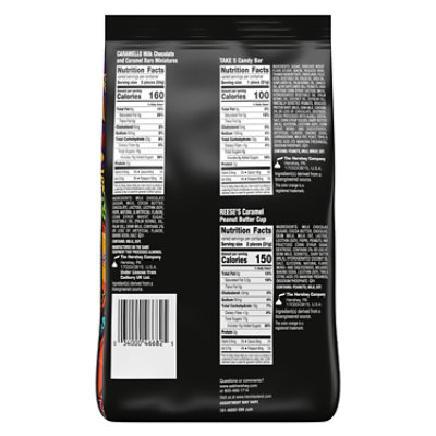 Hershey Assorted Caramel Halloween Candy Variety Bag 40 Count - 18.38 Oz - Image 2