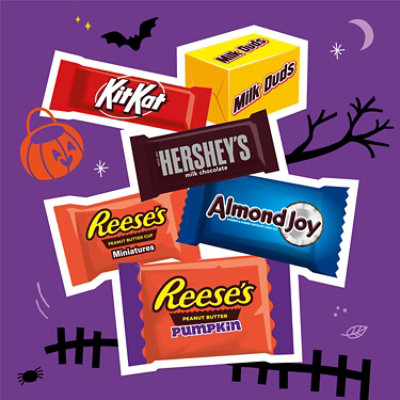 Hershey Assorted Chocolate Halloween Candy Variety Bag - 23.05 Oz 55 Count - Image 3