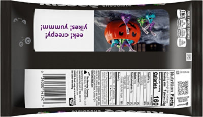Hersheys Kisses Milk Chocolate Monster Halloween Candy Bag - 9 Oz - Image 6