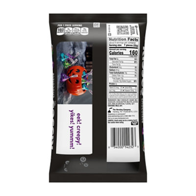 Hersheys Kisses Milk Chocolate Monster Halloween Candy Bag - 9 Oz - Image 2