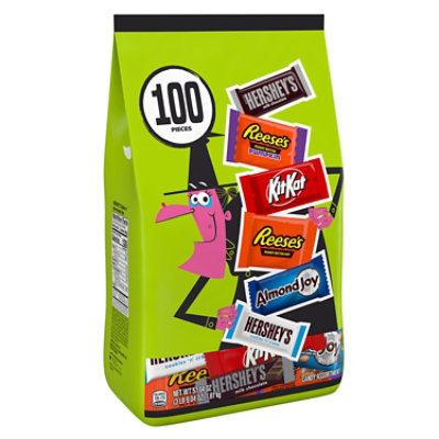 Hershey Assorted Halloween Candy Bulk Variety Bag 100 Count - 57.04 Oz - Image 1