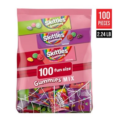 Skittles Gmmys Funsize 100ct - 35.89 oz - Image 1
