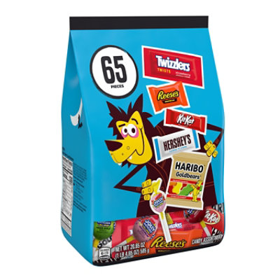 Hershey Assorted Halloween Candy Variety Bag 65 Count - 20.65 Oz - Image 1