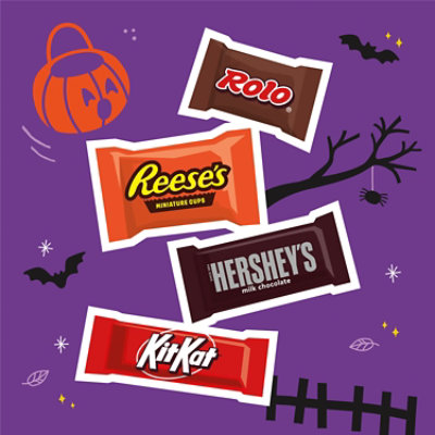 Hershey Assorted Chocolate Halloween Candy Variety Bag 30 Count - 8.76 Oz - Image 3