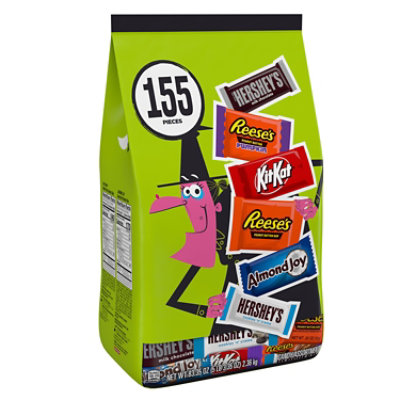 Hershey Assorted Halloween Candy Bulk Variety Bag 155 Count - 83.35 Oz - Image 1