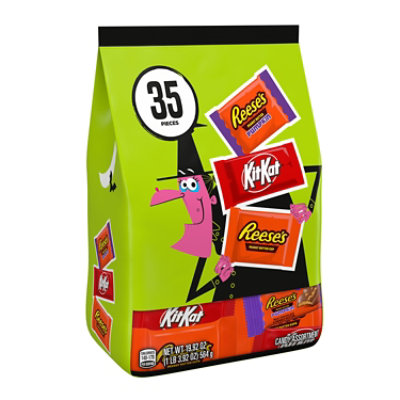 Reeses Kitkat Astd Bag 60ct - 19.92 oz - Image 1