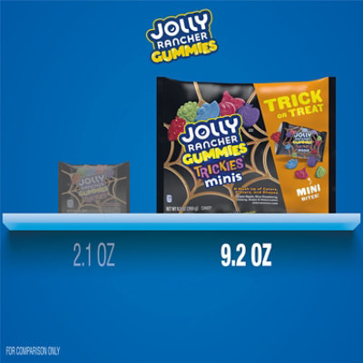 Jolly Rancher Trickies Gummies Minis Assorted Fruit Flavored Halloween Candy Bag - 9.2 Oz - Image 5