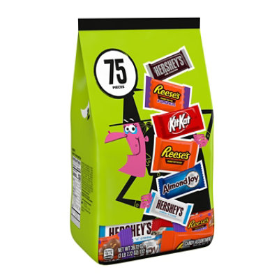 Hershey Astd Chocolate 75ct - 39.72 oz - Image 1