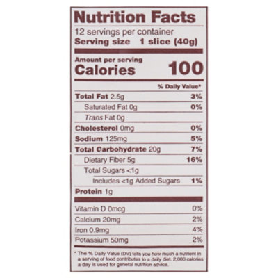 Promise Gluten Free Multigrain Bread Loaf - 16.9 OZ - Image 3