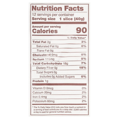 Promise Gluten Free Quinoa & Chia Bread Loaf - 16.9 OZ - Image 3