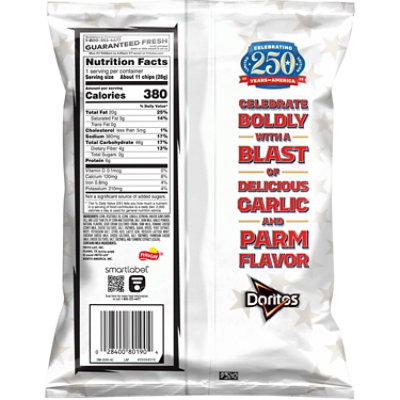 Doritos Ultimate Garlic Parm 2.625 Oz - 2.625OZ - Image 5