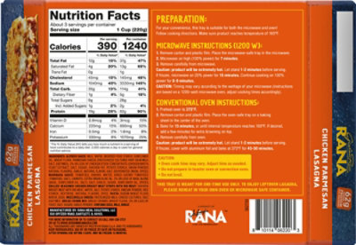 Giovanni Rana Chicken Parmesan Lasagna - 25 OZ - Image 5