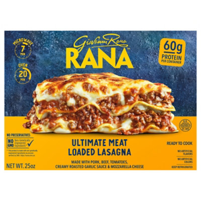 Giovanni Rana Ultimate Meat Loaded Lasagna - 25 OZ - Image 2