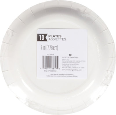 American Greetings Bubbles 7 In Round Plates - EA - Image 4