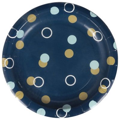 American Greetings Bubbles 7 In Round Plates - EA - Image 1