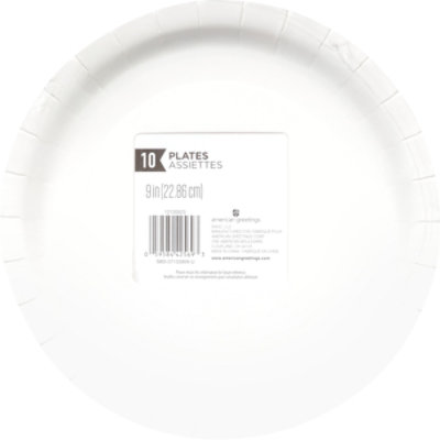 American Greetings Happy Birthday Cake 9 In Round Plates - EA - Image 4