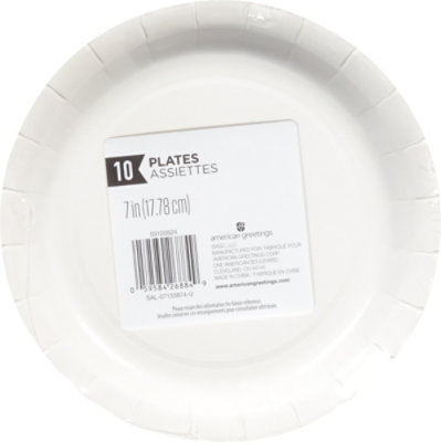 American Greetings Best Day Ever 7 In Round Plates - EA - Image 4