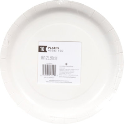 American Greetings Food Birthday Party Goods Shared 9 In Round Plates - EA - Image 4