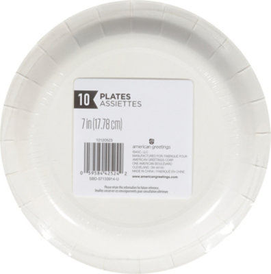 American Greetings B Stars Birthday Party Goods Shared 7 In Round Plates - EA - Image 4