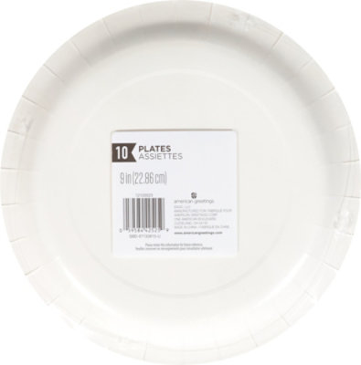 American Greetings B Stars Birthday Party Goods Shared 9 In Round Plates - EA - Image 4