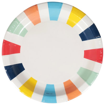 American Greetings Art N Deco Party Goods Shared 7 In Round Plates - EA - Image 2