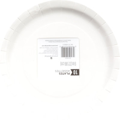 Green Solparty Goods Shared 9 Inch Plates - EA - Image 3