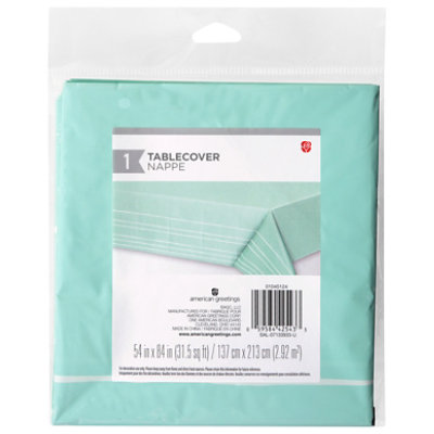American Greetings Green Tablecover - Each - Image 2