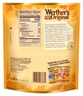 Werthers Pumpkin Spice Caramel - 8.57 oz - Image 1