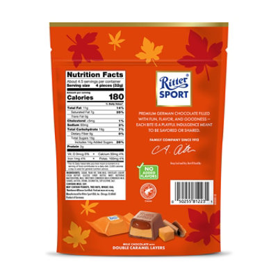Ritter Chocolate Caramel Cubes - 5.14 oz - Image 3