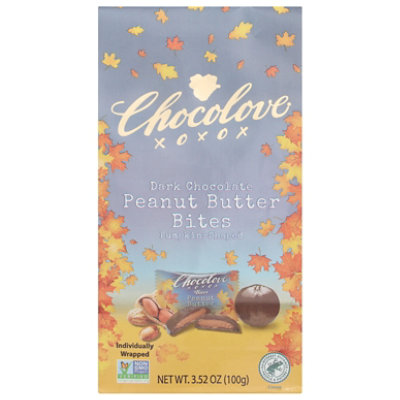 Chocolove Peanut Butter Dark Choc - 3.52 oz - Image 2